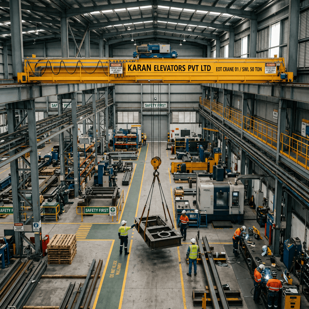Industrial EOT Crane System